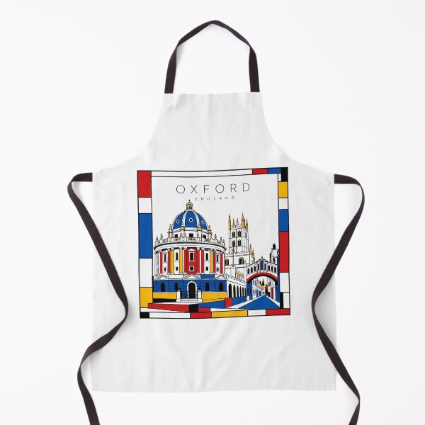 Item preview, Oxford Mondrian style poster 3D designed and sold by CMYKStudio.