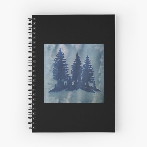 Item preview, The Great Outdoors in Cyanotype  designed and sold by Limitless canvas .