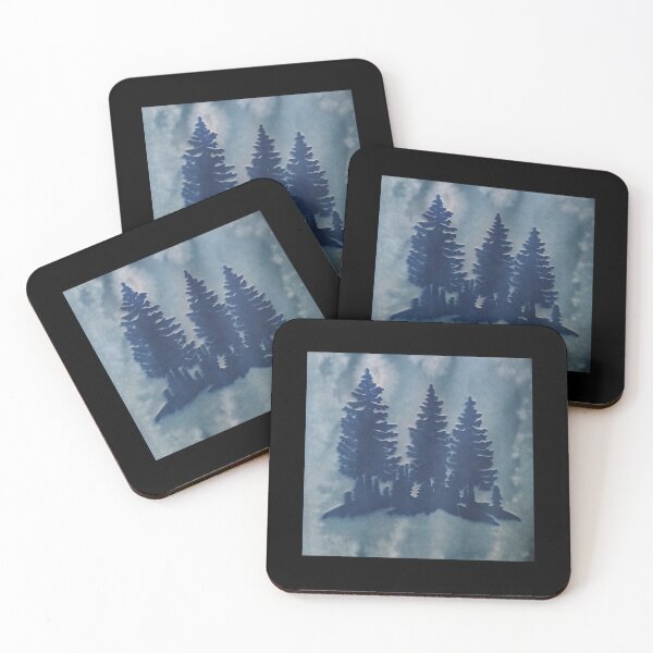 Item preview, The Great Outdoors in Cyanotype  designed and sold by Limitless canvas .