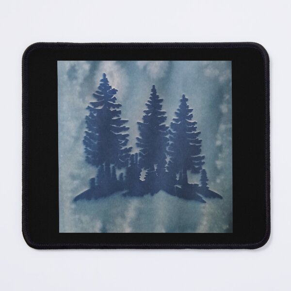 Item preview, The Great Outdoors in Cyanotype  designed and sold by Limitless canvas .