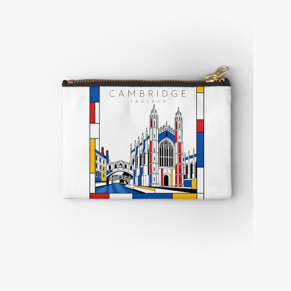 Item preview, Cambridge Mondrian style poster 3D designed and sold by CMYKStudio.