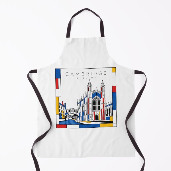 Item preview, Cambridge Mondrian style poster 3D designed and sold by CMYKStudio.