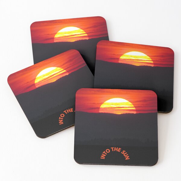 Item preview, Aesthetic Retro Sunset Into The Sun designed and sold by SMinimalist613.