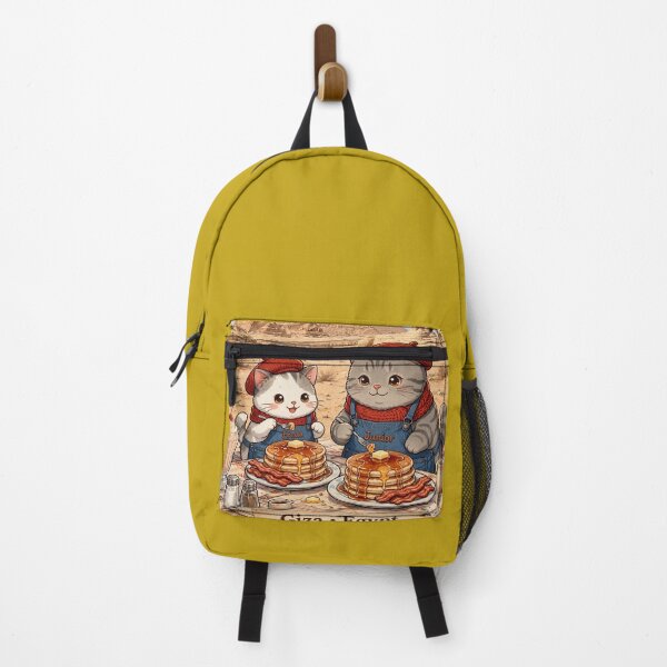 Item preview, Pancakes in Giza Egypt - Kawaii Cats Freda and Junior Travel designed and sold by MAISON SYLVIE.
