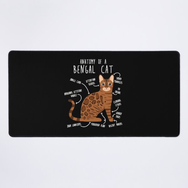Item preview, Anatomy Of A Bengal Cat Funny Pet Owner Gift designed and sold by Dmo3HarkoArt.