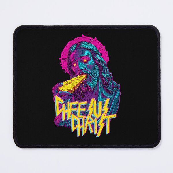 Item preview, Jesus Eating Cheese Slice designed and sold by JalynWiza.