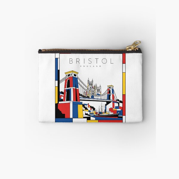 Item preview, Bristol Mondrian style poster 3D designed and sold by CMYKStudio.