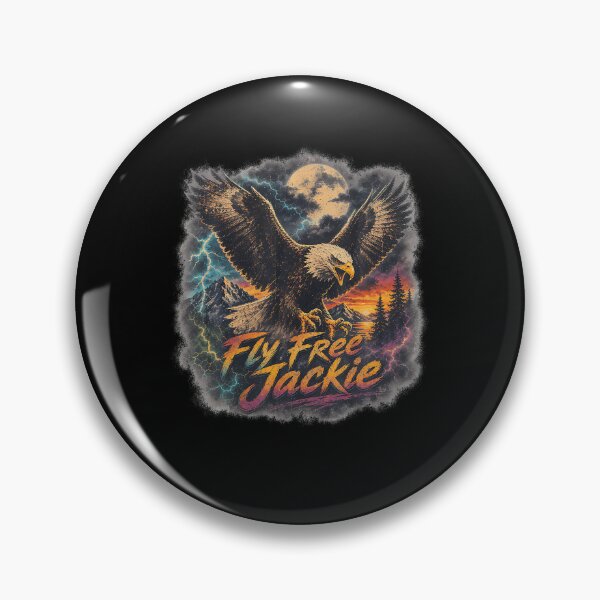 Item preview, Fly Free Jackie Big Bear Bald Eagle Memorial designed and sold by MOHAMED AKKAR.