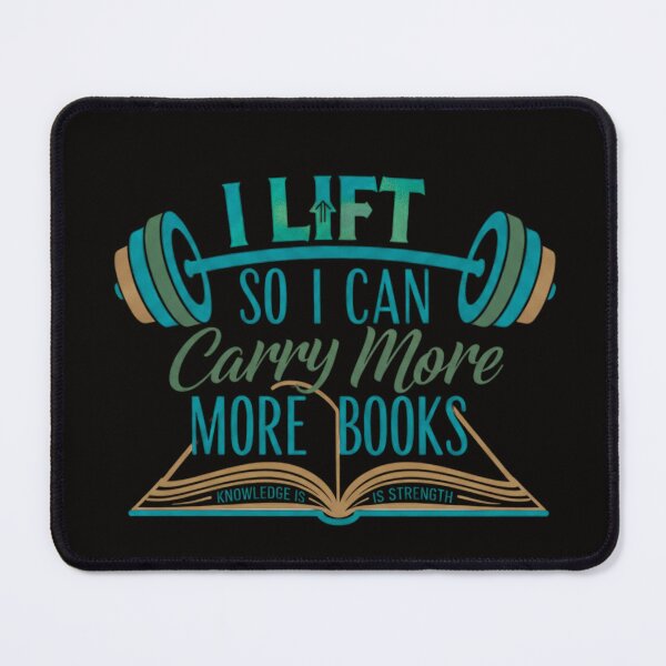 Item preview, I Lift So I Can Carry More Books designed and sold by SkrabinhoArt.