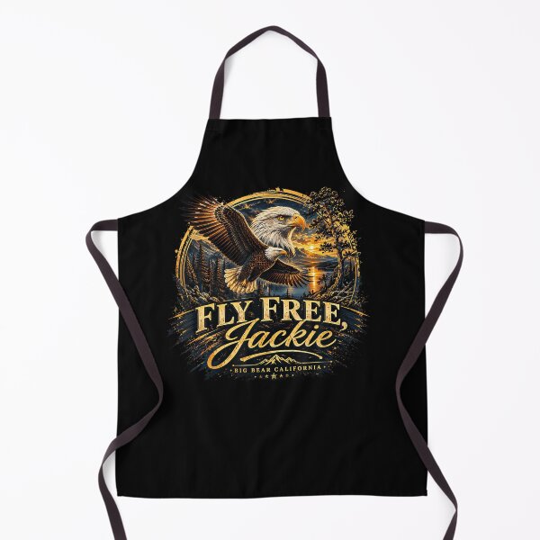 Item preview, Fly Free Jackie Big Bear Bald Eagle Memorial Tribute designed and sold by DavidThe1.