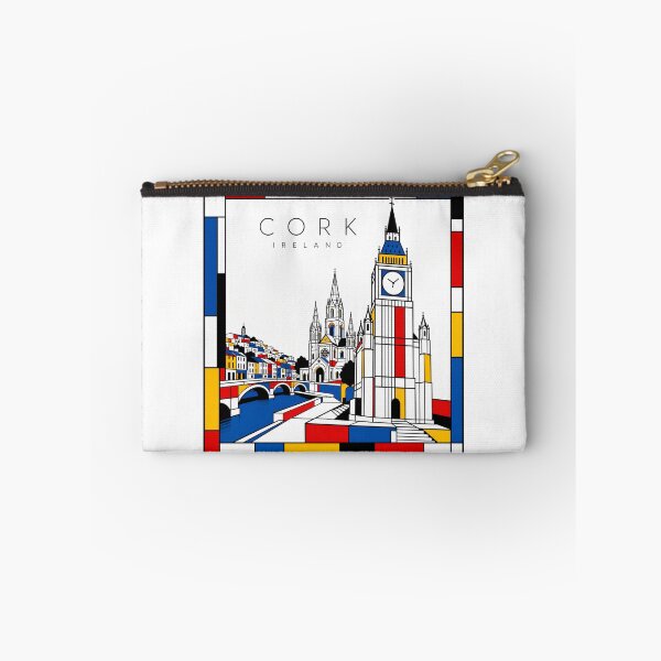 Item preview, Cork Mondrian style poster 3D designed and sold by CMYKStudio.