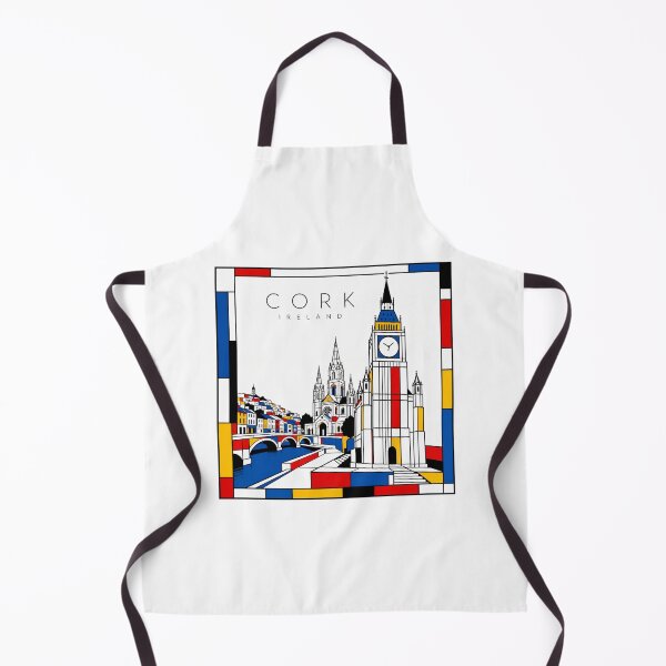 Item preview, Cork Mondrian style poster 3D designed and sold by CMYKStudio.