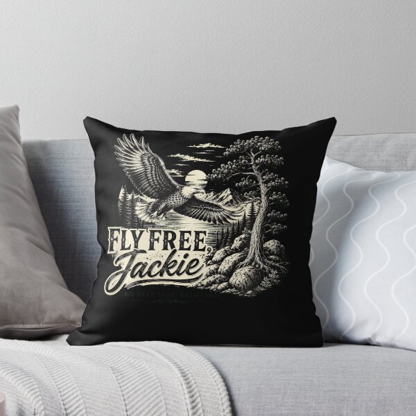 Item preview, Forever Watching The Sky Fly Free Jackie Eagle Memorial designed and sold by HaytamShop.