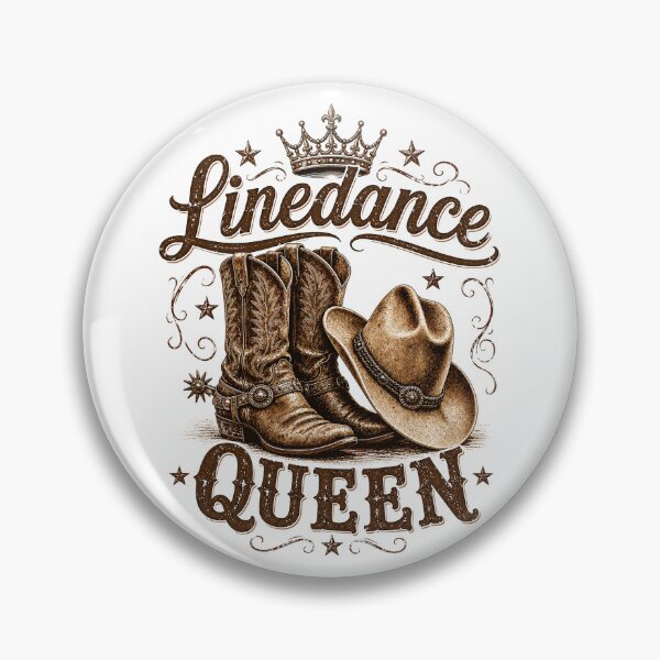 Item preview, Linedance Queen Vintage Western Cowgirl Country Boots and Hat Line Dance  designed and sold by ZIGLWORKS.
