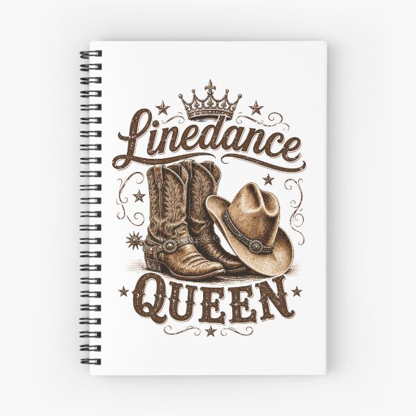Item preview, Linedance Queen Vintage Western Cowgirl Country Boots and Hat Line Dance  designed and sold by ZIGLWORKS.
