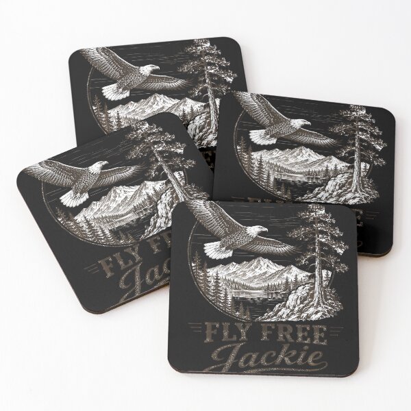Item preview, Forever Watching The Sky Fly Free Jackie Eagle Memorial designed and sold by HaytamShop.