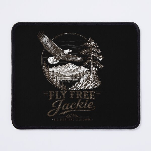 Item preview, Forever Watching The Sky Fly Free Jackie Eagle Memorial designed and sold by HaytamShop.