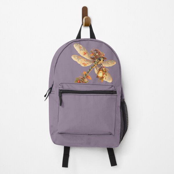 Item preview, Cottagecore Lantern Dragonfly Watercolor Art – Whimsical Halloween Print designed and sold by MagicMakerPh.