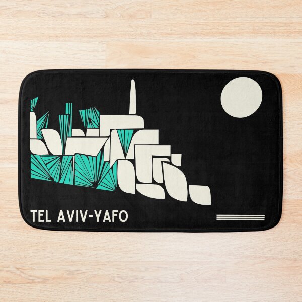 Item preview, Rosh HaShana Gifts - Postcard from Yafo Night Full Moon  designed and sold by French Papyrus Studio.