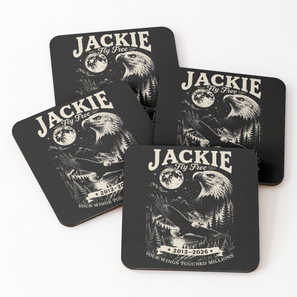 Item preview, Fly Free Jackie Big Bear Eagle Memorial Tribute designed and sold by Amerakstore.