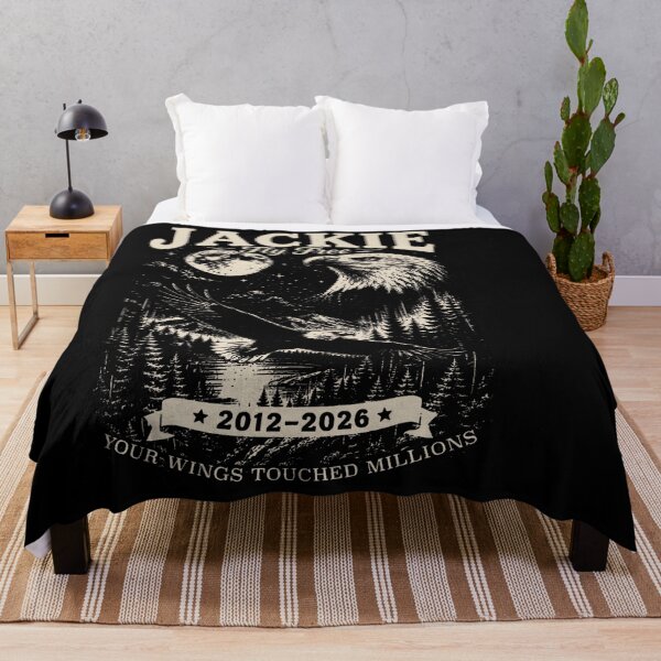 Item preview, Fly Free Jackie Big Bear Eagle Memorial Tribute designed and sold by Amerakstore.