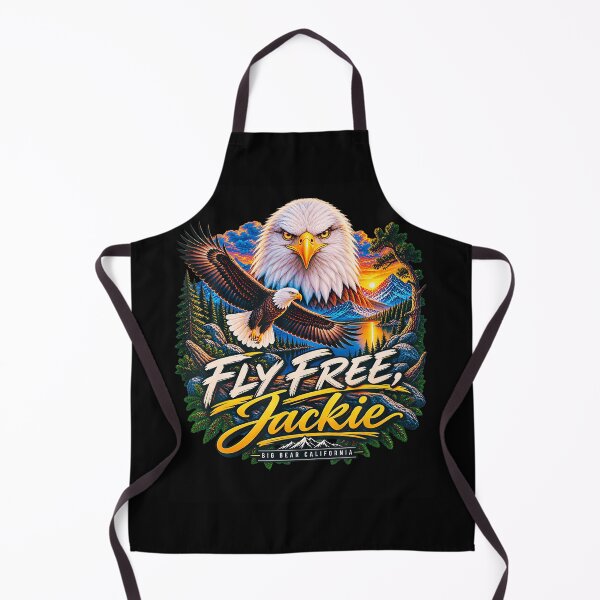 Item preview, Fly Free Jackie Big Bear California Bald Eagle Memorial designed and sold by MOHAMED AKKAR.