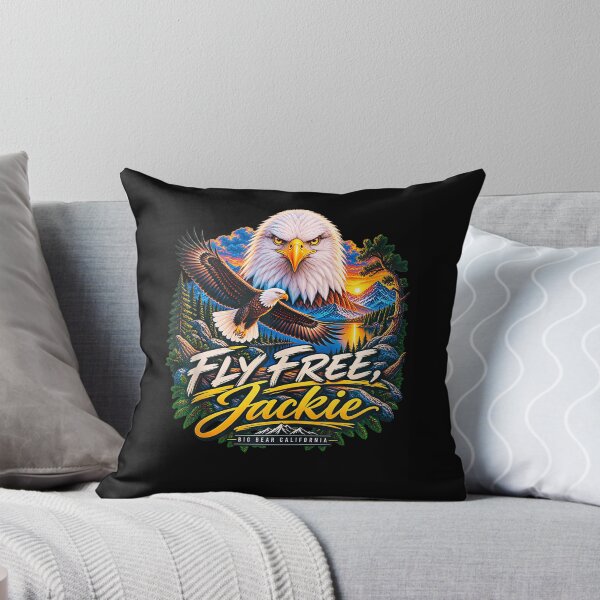Item preview, Fly Free Jackie Big Bear California Bald Eagle Memorial designed and sold by DavidThe1.