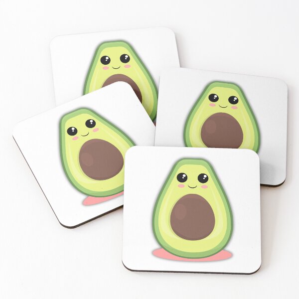 Item preview, Cute Kawaii Avocado Character designed and sold by ranivibes008.