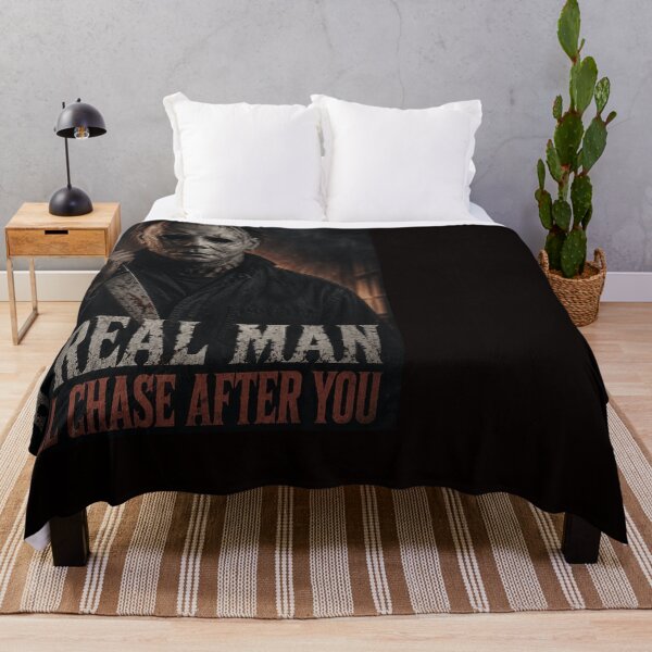 Item preview, Michael Myers Tshirts A Real Man Will Chase After You Halloween Horror designed and sold by Hydlaaksmndriss.