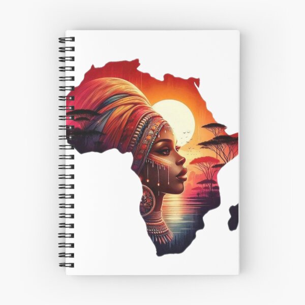Item preview, African Woman — Africa Sunset & Heritage designed and sold by Aisha Creates.
