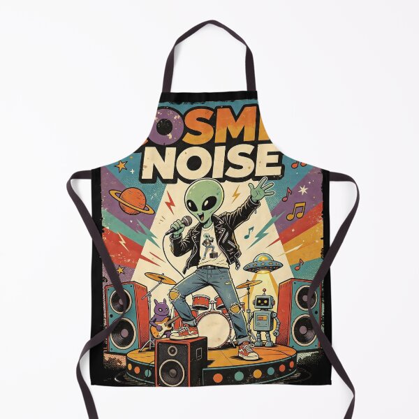 Item preview, Cosmic Noise Alien Singer Rock Concert designed and sold by NatalieJeans.