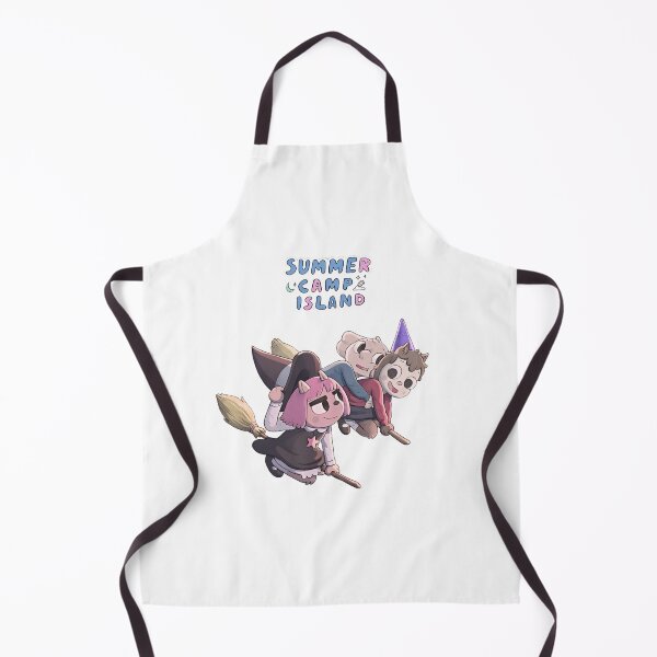 Item preview, Summer Camp Island Flying On Broomsticks designed and sold by sauruscreated.