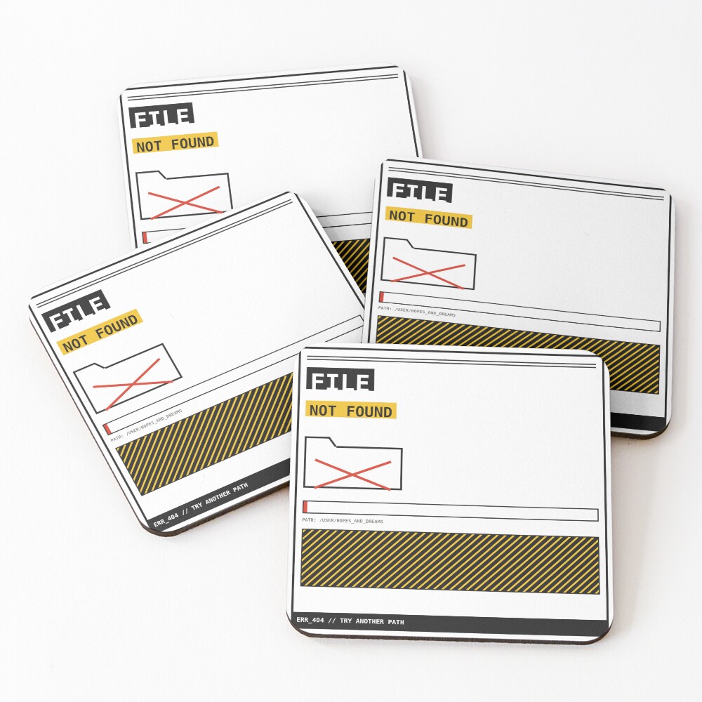 Item preview, Coasters (Set of 4) designed and sold by PlusScanner.