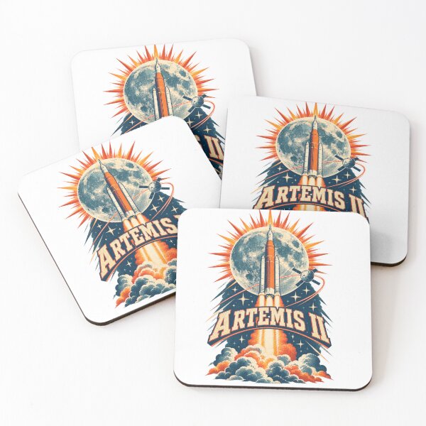 Item preview, Artemis II Lunar Mission Rocket Launch Graphic designed and sold by Promoffy.