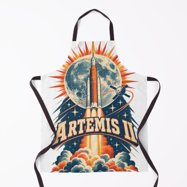 Item preview, Artemis II Lunar Mission Rocket Launch Graphic designed and sold by Promoffy.