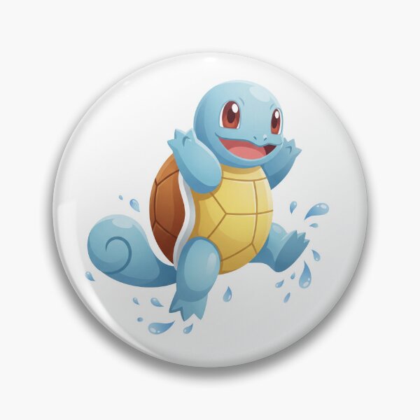Item preview, Squirtle Happy Illustration designed and sold by mackartist.