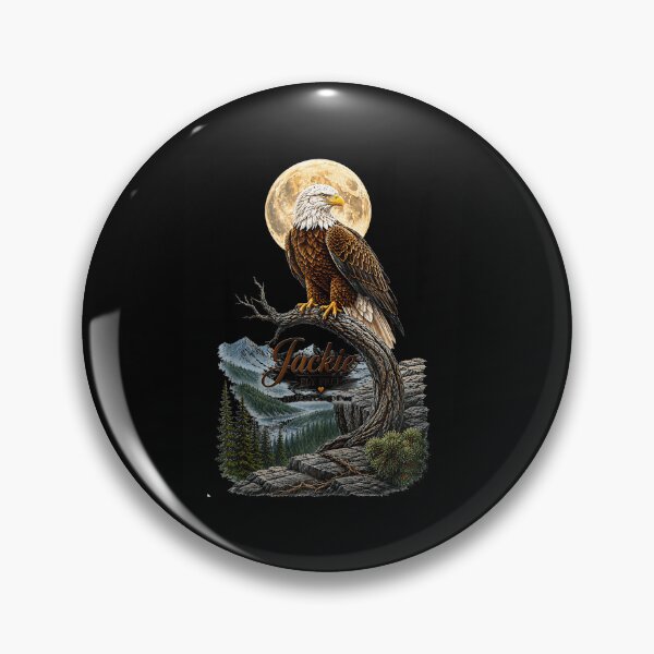 Item preview, Fly Free Jackie Big Bear Eagle Memorial Tribute designed and sold by MOHAMED AKKAR.