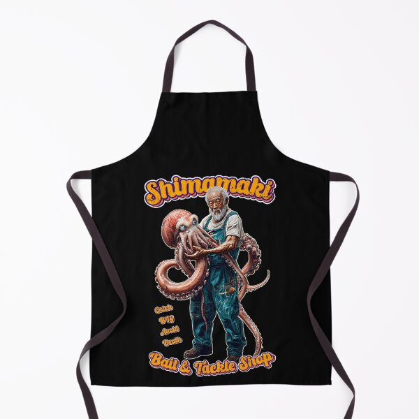 Item preview, Fisherman Giant Octopus Overalls designed and sold by JalynWiza.