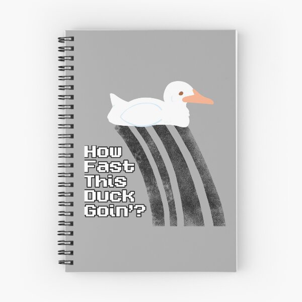 Item preview, How Fast This Duck Goin? Meme (White) designed and sold by ClumsyPillbug.