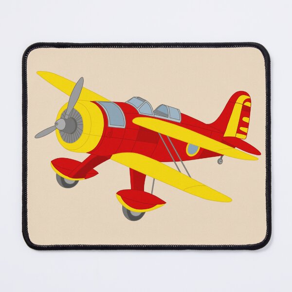 Item preview, Red and Yellow Adventure Plane designed and sold by AchtungStudio.
