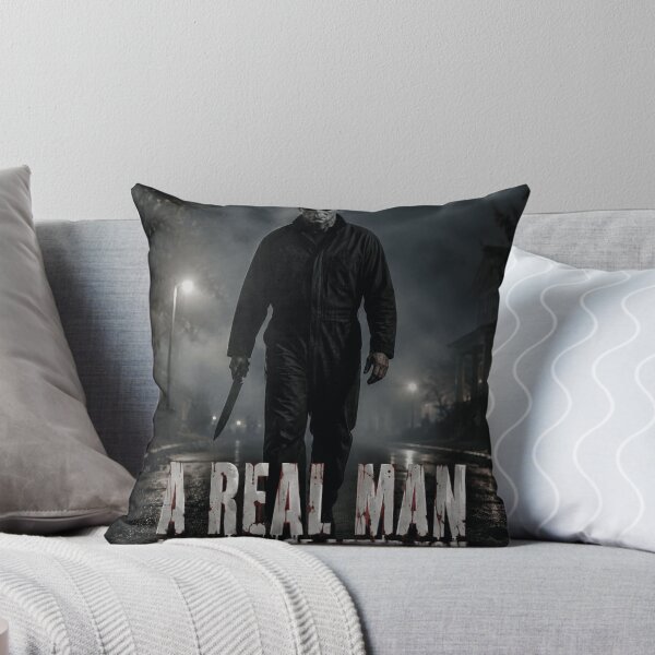 Item preview, Michael Myers Tshirts Ghost Face A Real Man Will Chase After You Scary Movie designed and sold by Hydlaaksmndriss.
