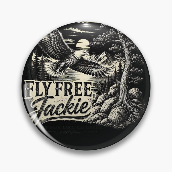 Item preview, Forever Watching The Sky Fly Free Jackie Eagle Memorial Tribute designed and sold by HaytamShop.