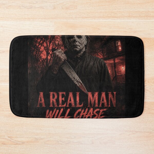 Item preview, Michael Myers Tshirts A Real Man Will Chase After You Vintage Slasher designed and sold by Hydlaaksmndriss.