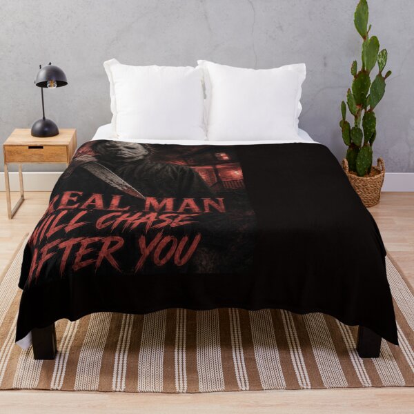 Item preview, Michael Myers Tshirts A Real Man Will Chase After You Vintage Slasher designed and sold by Hydlaaksmndriss.