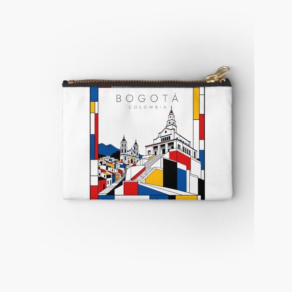 Item preview, Bogotà Mondrian style poster 3D designed and sold by CMYKStudio.