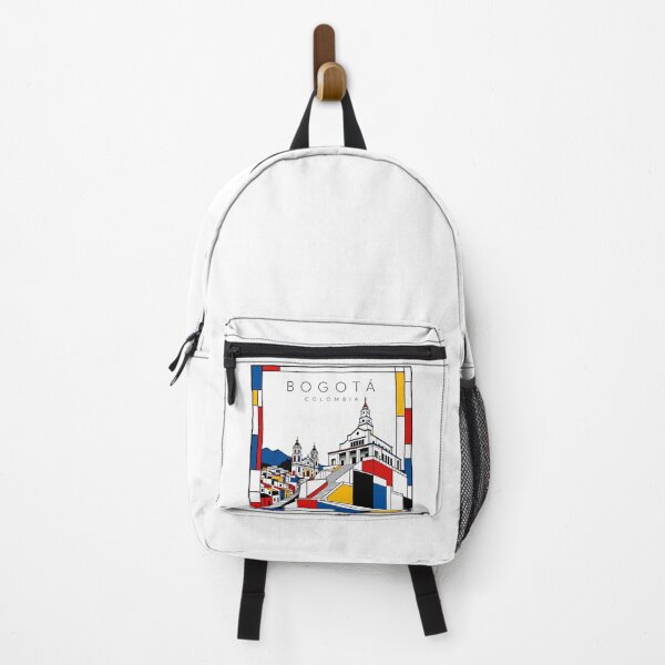 Item preview, Bogotà Mondrian style poster 3D designed and sold by CMYKStudio.