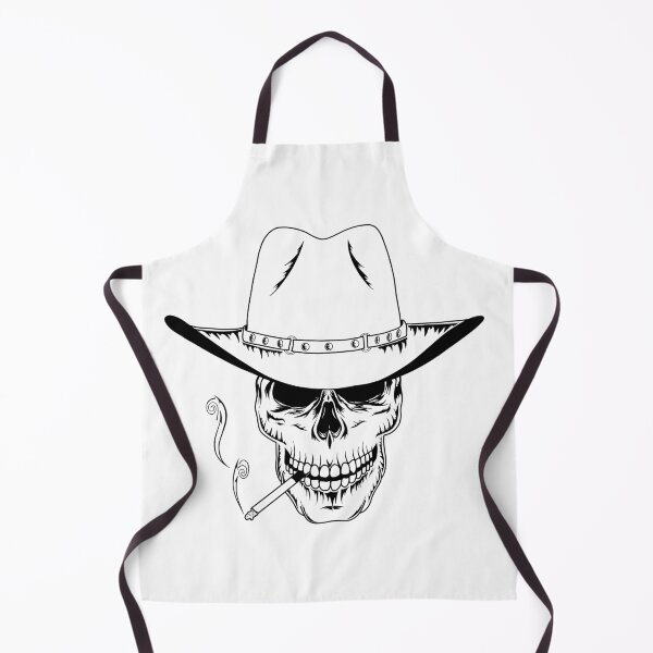 Item preview, Cigar Skull in a Cowboy Hat designed and sold by AchtungStudio.