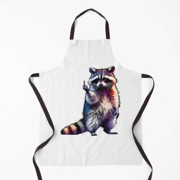 Item preview, Raccoon Middle Finger Trash Panda Racoon Sarcastic Humor Men Women designed and sold by HardySidne.