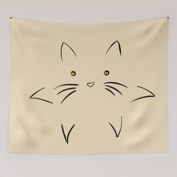 Item preview, Star-Shaped Cat designed and sold by AchtungStudio.