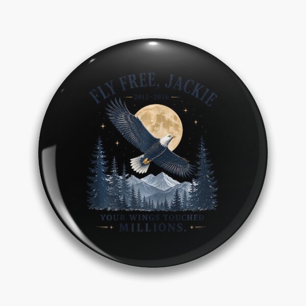 Item preview, Fly Free Jackie Big Bear Eagle California Wildlife Tribute designed and sold by MOHAMED AKKAR.